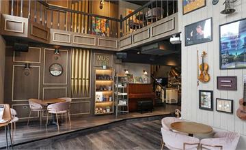 東門│MU’S CAFE 木色藝文咖啡，以音樂、藝文佐咖啡香，聆聽喧囂之外的清雅之聲