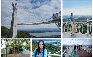 高雄｜崗山之眼：漫遊山頂天空廊道，俯瞰阿公店水庫360度遼闊視野