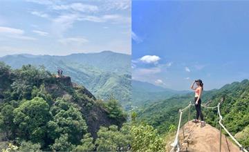 新北三峽｜五寮尖山，攀岩走壁稜線，峭壁雄峰拉繩索垂降，居高臨下之美