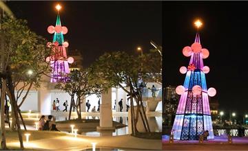 台南聖誕燈節來囉！今年冬天最佳的夜晚散步路線就是它~