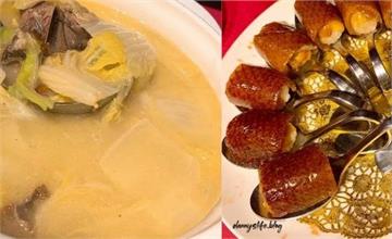 宜蘭｜蘭城晶英酒店【紅樓中餐廳 】：必吃特色櫻桃鴨握壽司，慢火白菜煲鴨湯也美味
