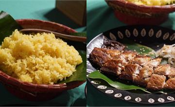 台東在地人也愛無菜單獨特部落風味，「薑黃糯米飯配山豬肉」簡直是米飯小偷～