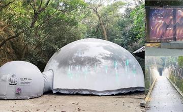 台南｜龍崎光節-空山祭《惡地伏流》：絕美靜謐的山林燈節，聖誕夢幻登場，前兩日免費！