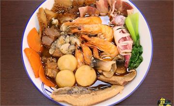 台南｜洁茂牛肉麵：特色海陸11拼「痛風牛肉麵」！海陸雙美味一次滿足