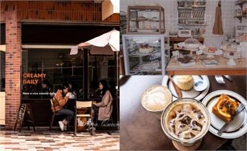 台中南屯｜Creamy Daily coffee：豐樂公園旁街邊轉角韓系咖啡款，來喝咖啡吧！
