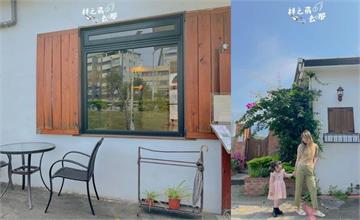 台北士林｜偽出國激似小歐洲白色咖啡屋「天母河邊6號咖啡館」