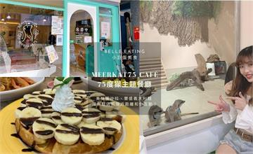 台北｜Meerkat75 Café - 75度獴：駐店狐獴近陪你吃！大推美味暖沙拉和豐盛義大利麵