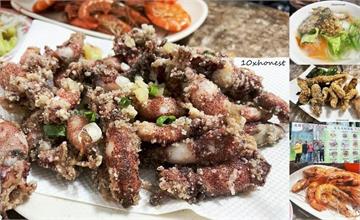【新北深澳漁港美食】｜長榮小吃：必點招牌蒜味小卷！白帶魚米粉湯再送蝦，直接進化綜合海鮮米粉