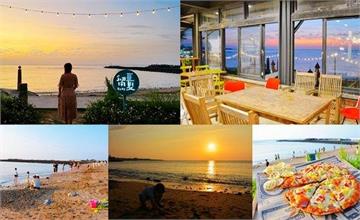 新北｜留夏 stay cafe：喝咖啡享受絕美夕陽海景！北海岸海景咖啡廳推薦