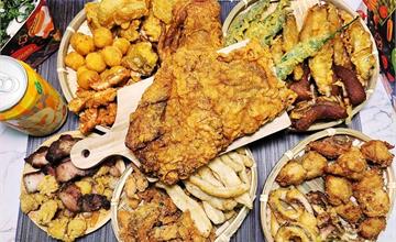 犁田鹹酥雞｜員林美食小吃，想吃豬蹄花、雞爪在這裡也能吃到！