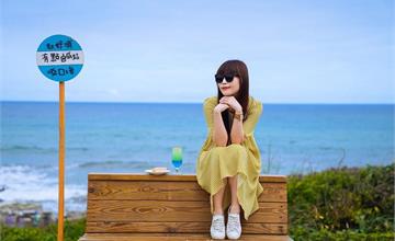 屏東｜有點。鹹Cafe：滿州無敵海景咖啡廳！面海吃甜點，享受海天一線美景