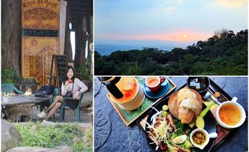 【屏東美食】三地門景觀餐廳：風刮地‧秋月的店，坐擁群山環繞好視野，集藝術、音樂、排灣族美食為一體