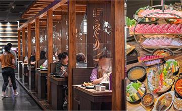 台中｜十二段鍋の物：大推海陸雙人套餐，超浮誇紅條石斑和龍蝦！麻辣控必吃麻辣鍋底加麻辣乾拌麵