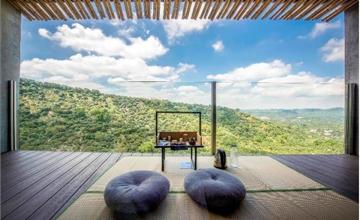 台南東山∣入住山中獨立仙境，在陽台就能享受私人茶席，飽覽山林絕景∣仙湖休閒農場