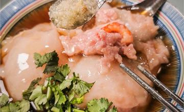 台南｜黃媽媽蝦仁肉圓：必點招牌蝦仁肉圓，平價3顆45元！乾意麵和綜合四神湯也美味