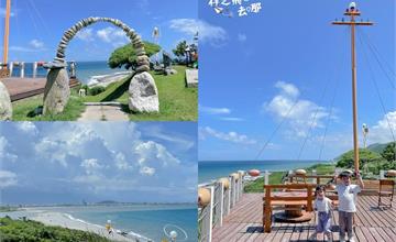 花蓮｜海中天咖啡廳：超夯海景咖啡廳，打卡絕美蔚藍花東海岸！