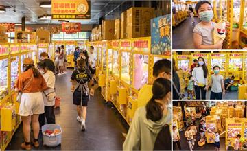 【台南景點】百坪夾娃娃機樂園，零食娃娃等各式品項超多選擇，好夾又好玩的「老虎蜜蜂遊樂園」