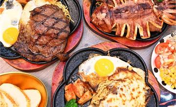 【台中美食】19House炙燒牛排｜牛排自助吧吃到飽150元起，濃湯、擔仔麵、冰淇淋、沙拉通通吃到爽！