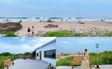 屏東｜有點。鹹Cafe ：滿州海邊的白色小屋咖啡廳，獨享絕美無敵海景！