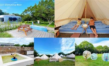 台中｜森渼原：免裝備豪華露營Glamping，一泊三食入住神殿帳、露營車！