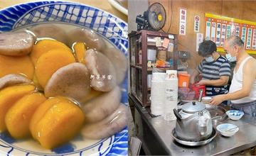 新北｜阿茶芋圓：隱藏版現煮芋圓、地瓜圓，純手工製作香Ｑ美味！