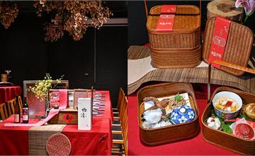 台中｜有春茶館：季節食材創意台味茶席！推薦客製化宴席外燴、謝籃料理