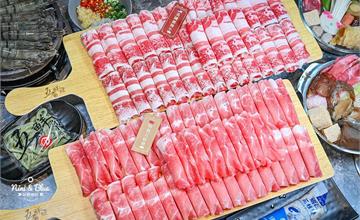 台中｜五鮮級鍋物專賣：海陸鍋+17盎司肉片配自助吧吃到飽！豐原平價火鍋推薦
