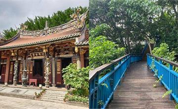 台北｜劍潭古寺、劍南蝶園步道：漫步大直清幽步道，在都市裡森呼吸！