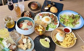 台南｜瓦樣山巷：歐風蔬食景觀餐廳推薦！品嚐下午茶，享受舒適遼闊美景