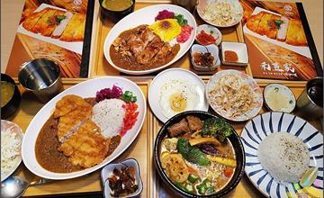 台中｜禾荳家湯咖哩：道地北海道湯咖哩！高CP值美味日料，高麗菜絲、小菜和湯品飲料吃到飽