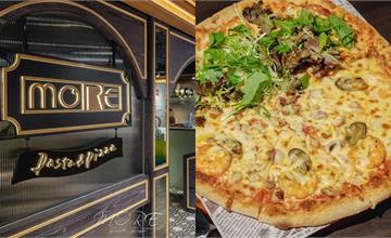 台北中山｜默爾 Pasta Pizza：牽絲手工披薩超邪惡！隱身誠品南西的道地義大利麵、窯烤披薩推薦