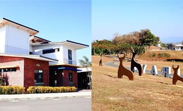 西拉雅國家風景區｜官田遊客中心：天空之鏡、梅花鹿地景藝術、夢幻大草原必拍！台南官田免費景點推薦