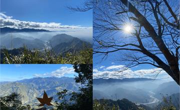 苗栗｜馬拉邦山：楓紅點綴眺望山稜美景！180度山景視野超遼闊，台灣小百岳推薦