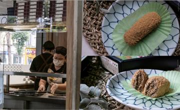 台中｜久味大姐手工麻糬：超夯傳統手工麻糬專賣店！大推造型獨特的「招牌金條」