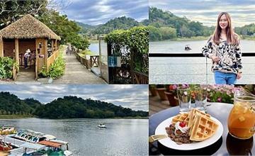 苗栗｜映象水岸：南洋風景觀餐廳！欣賞水岸湖景踩天鵝船，享受浪漫午茶時光