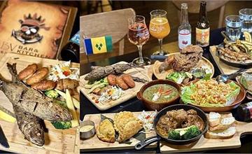 台北｜ABV Bar & Kitchen 加勒比海餐酒館：世界精釀啤酒餐廳！品嚐聖文森及格瑞那丁道地美食
