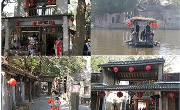 台南學甲｜老塘湖藝術村：一秒穿越古裝劇！古裝體驗、乘船遊湖、傳統屋舍，來趟古色古香遊城之旅
