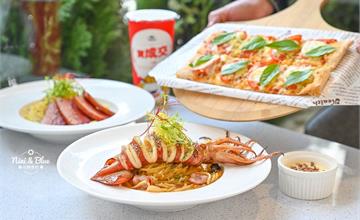彰化｜NU PASTA：超霸氣整尾魷魚上桌！員林義式餐廳、咖啡廳推薦