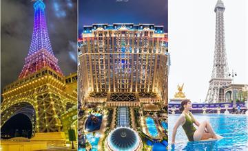 澳門｜巴黎人Parisian酒店：入住氣勢滂礡的歐式設計飯店，房內就能欣賞五彩繽紛的巴黎鐵塔！