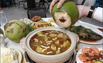 台中｜廣式養生功夫雞：隱身田野間的廣式私房菜，必吃正宗道地廣式椰子雞！