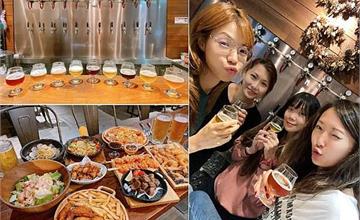新北|G+9鮮釀啤酒餐廳:十多款精釀啤酒免費試飲!搭配必點超強炸物及台式椒麻辣味雞丁