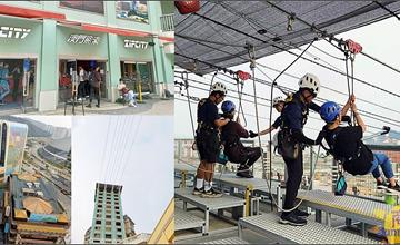 澳門｜ZIPCITYMacau澳門飛索：超刺激城市高空滑索！60米高、388米長，享受時速55英里的滑行快感