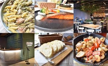 新北｜默爾 pasta pizza：板橋誠品3F義式料理新選擇！寬敞用餐座位適合多人聚餐，近板橋車站