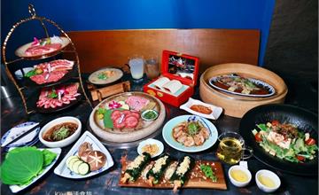 台中｜墨妃家京品燒肉：宮廷風深夜燒肉餐廳，主打中式燒肉搭配A5和牛，大份量飽到天靈蓋