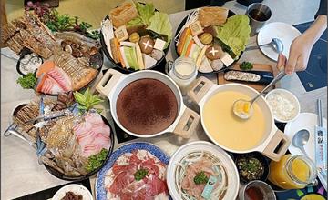 台中｜養鍋石頭涮涮鍋：超狂楊枝甘露、提拉米蘇湯底，鹹甜涮出新滋味，推薦必點澎湃海鮮鍋