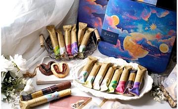 台中|青鳥旅行:國美店獨家現做霜淇淋,灌餡蛋捲+蝴蝶酥把最美中秋禮盒帶回家