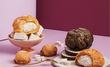 期間限定|Beard papa's療芋系甜點:採用大甲檳榔心芋頭製作,芋泥奶霜泡芙9/1起濃郁上市!