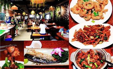 桃園｜魚夫子海鮮餐廳：超夯！桃園海鮮快炒推薦，適合三五好友聚會、還有包廂隔間