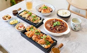 台中｜禾作食堂：一個人也能享用的中式料理，必點招牌口水雞、水煮牛肉、酥炸東坡肉