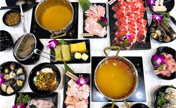 桃園｜涮金鍋和風涮涮鍋：深夜覓食來這裡！豐富海鮮、肉品、蔬菜想吃什麼一次滿足！